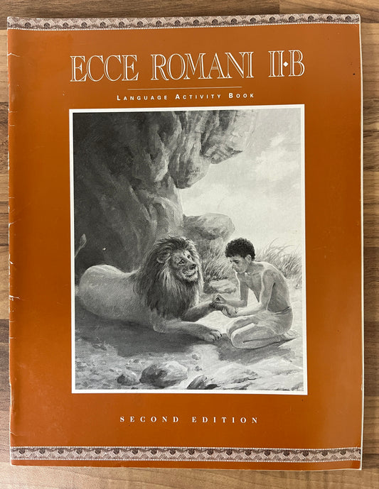 Ecce Romani II B Language Activity Book (Pastimes & Ceremonies), 2nd Edition