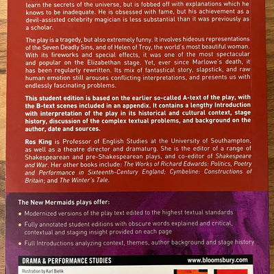 Doctor Faustus, Based on the A-Text (New Mermaids) by Christopher Marlowe