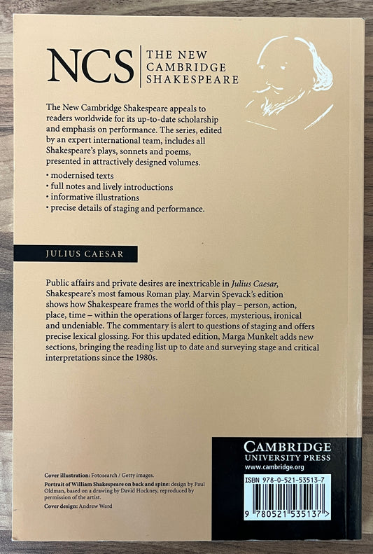 New Cambridge Shakespeare: Julius Caesar, 2nd Edition by William Shakespeare