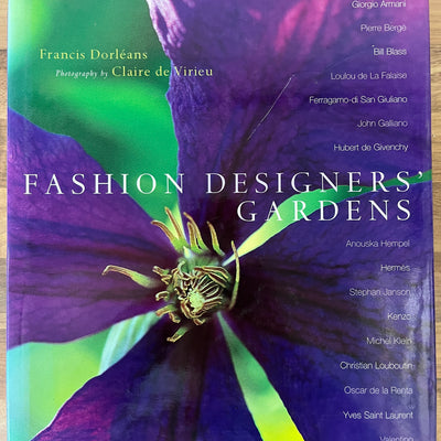 Fashion Designer's Garden by Francis Dorleans (Hardcover/Dust Jacket)