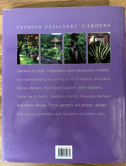 Fashion Designer's Garden by Francis Dorleans (Hardcover/Dust Jacket)
