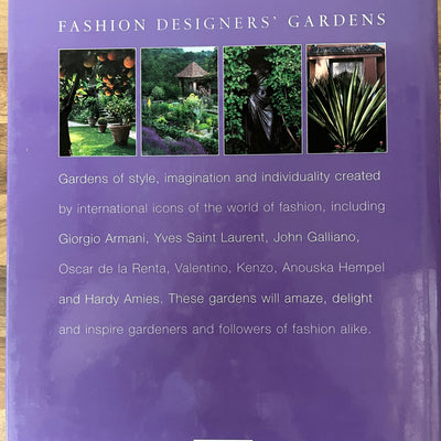 Fashion Designer's Garden by Francis Dorleans (Hardcover/Dust Jacket)