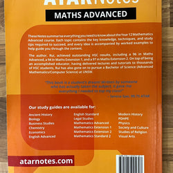 ATAR Notes: NSW Year 12 Mathematics Advanced 2020-2022 Complete Course Notes