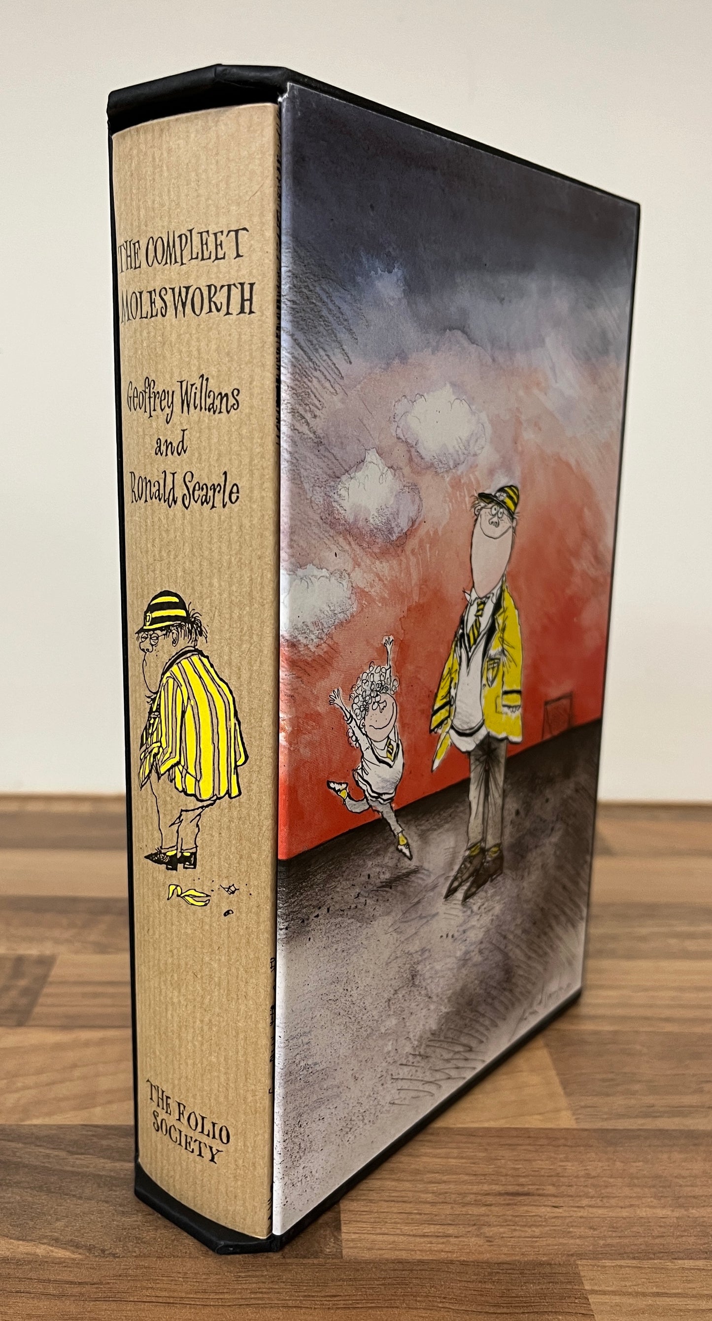 The Compleet Molesworth by Geoffrey Willans and Ronald Searle Folio Society HC/Slipcase