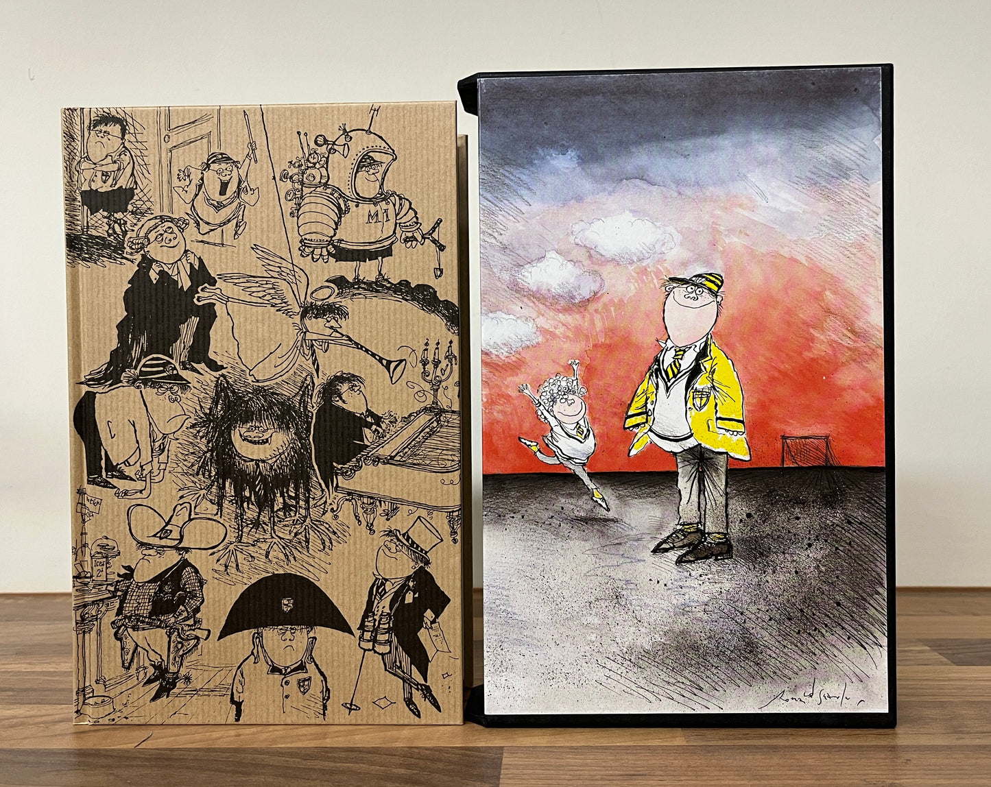 The Compleet Molesworth by Geoffrey Willans and Ronald Searle Folio Society HC/Slipcase