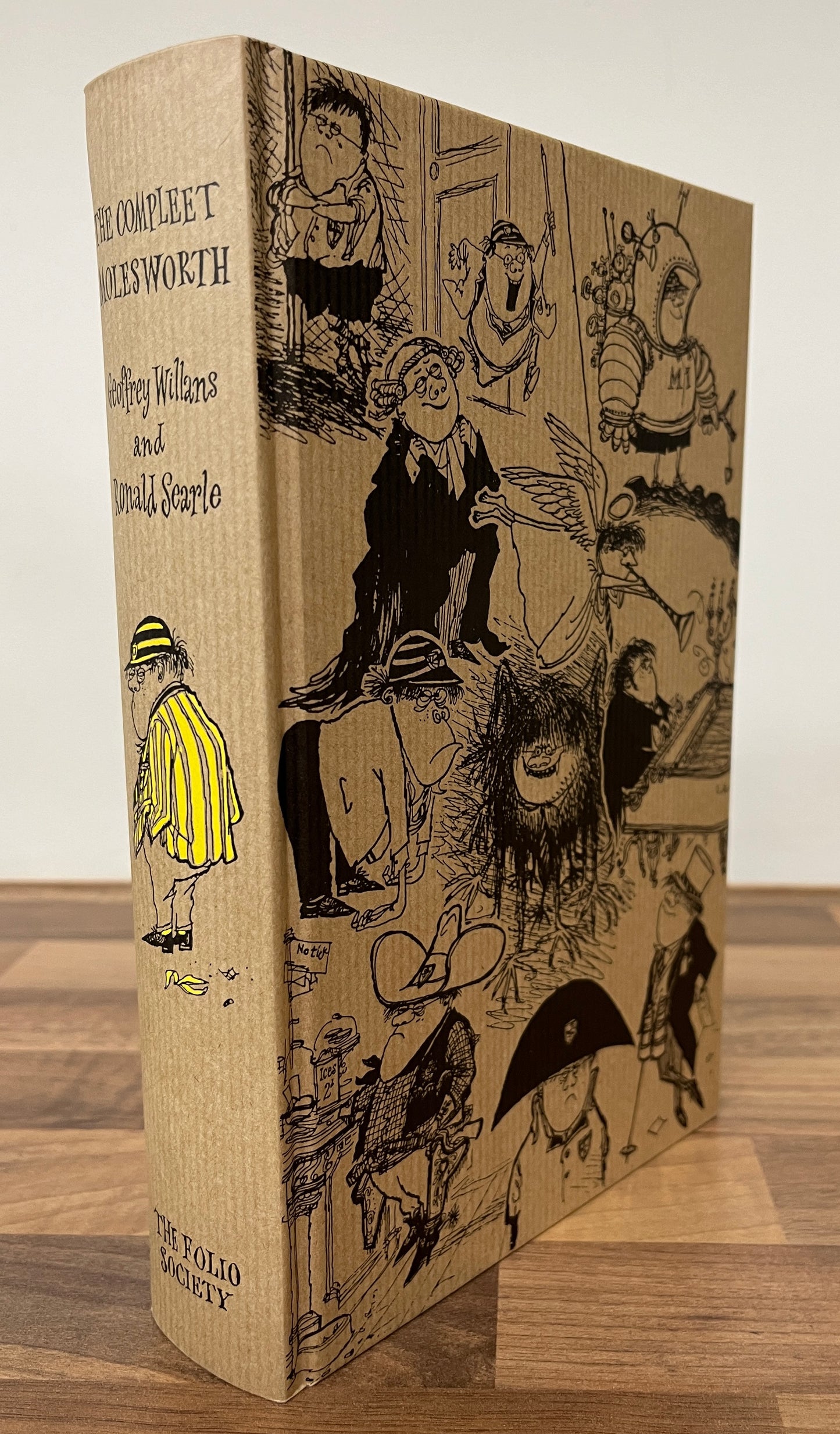 The Compleet Molesworth by Geoffrey Willans and Ronald Searle Folio Society HC/Slipcase