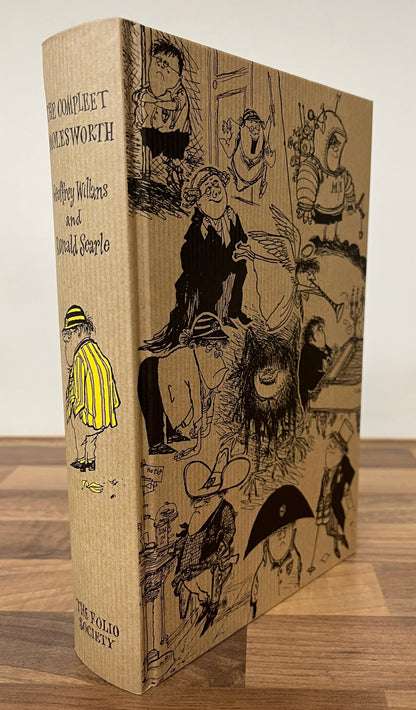 The Compleet Molesworth by Geoffrey Willans and Ronald Searle Folio Society HC/Slipcase