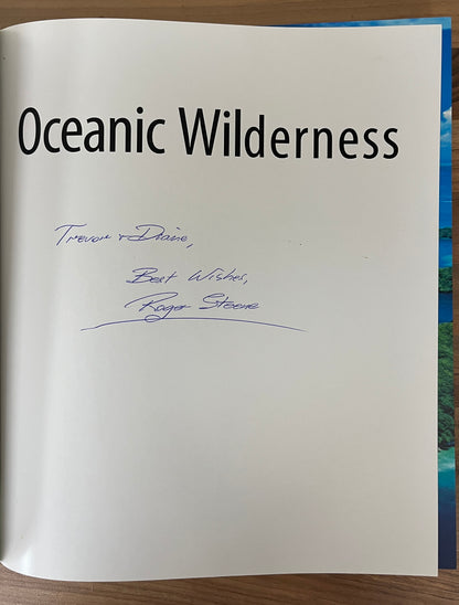 Oceanic Wilderness by Roger Steene (Inscription from Author on title page) HC/DJ