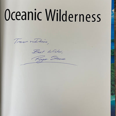 Oceanic Wilderness by Roger Steene (Inscription from Author on title page) HC/DJ