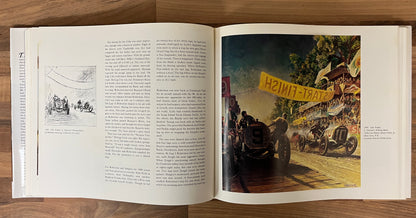 Great Auto Races As Told and Painted by Peter Helck Hardcover/Dust Jacket