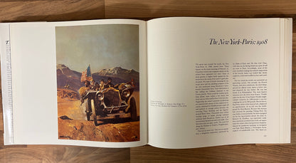 Great Auto Races As Told and Painted by Peter Helck Hardcover/Dust Jacket