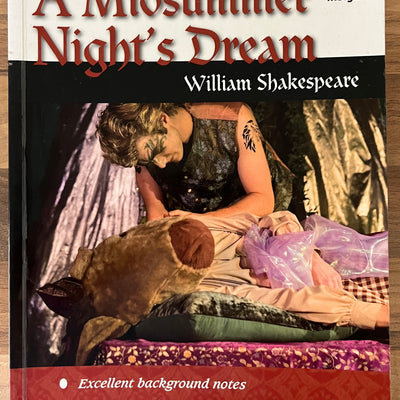 Insight Shakespeare Plays: A Midsummer Night's Dream by William Shakespeare, Edited by Shane Barnes & Aidan Coleman