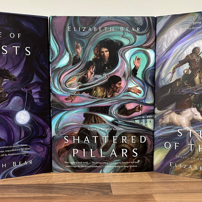 Eternal Sky: Range of Ghosts Shattered Pillars Steles of Sky - Elizabeth Bear HC/DJ, 1st/1st
