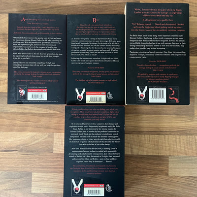 Twilight Saga 1-4: Twilight, Eclipse, New Moon, Breaking Dawn by Stephenie Meyer