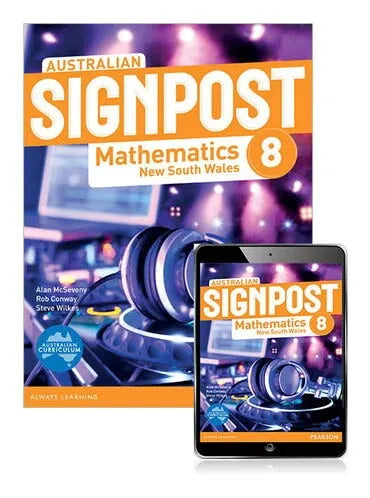 Australian Signpost 8 Mathematics New South Wales Student Book + eBook (Pearson)