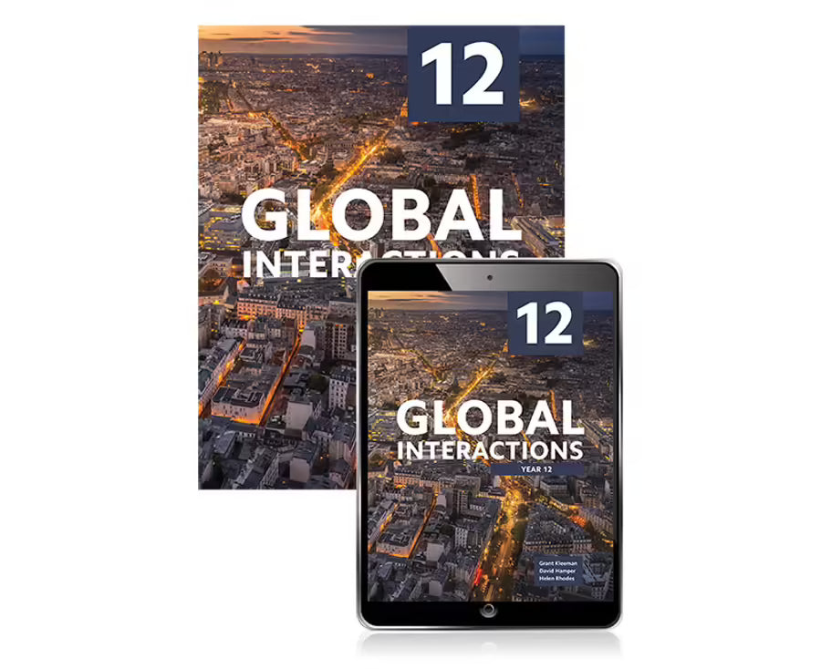 Global Interactions Year 12, 3rd Edition Textbook by Grant Kleeman