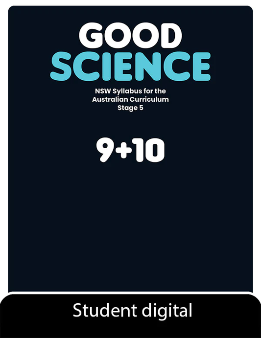 (EBOOK ONLY/EMAILED) Good Science NSW Syllabus Stage 5 Student Digital Access - Emma Craven et al