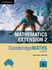 (EBOOK ONLY/EMAILED) CambridgeMATHS Stage 6 Mathematics Extension 2 Year 12 (DIGITAL INTERACTIVE REGISTRATION CODE) (FIRM SALE)