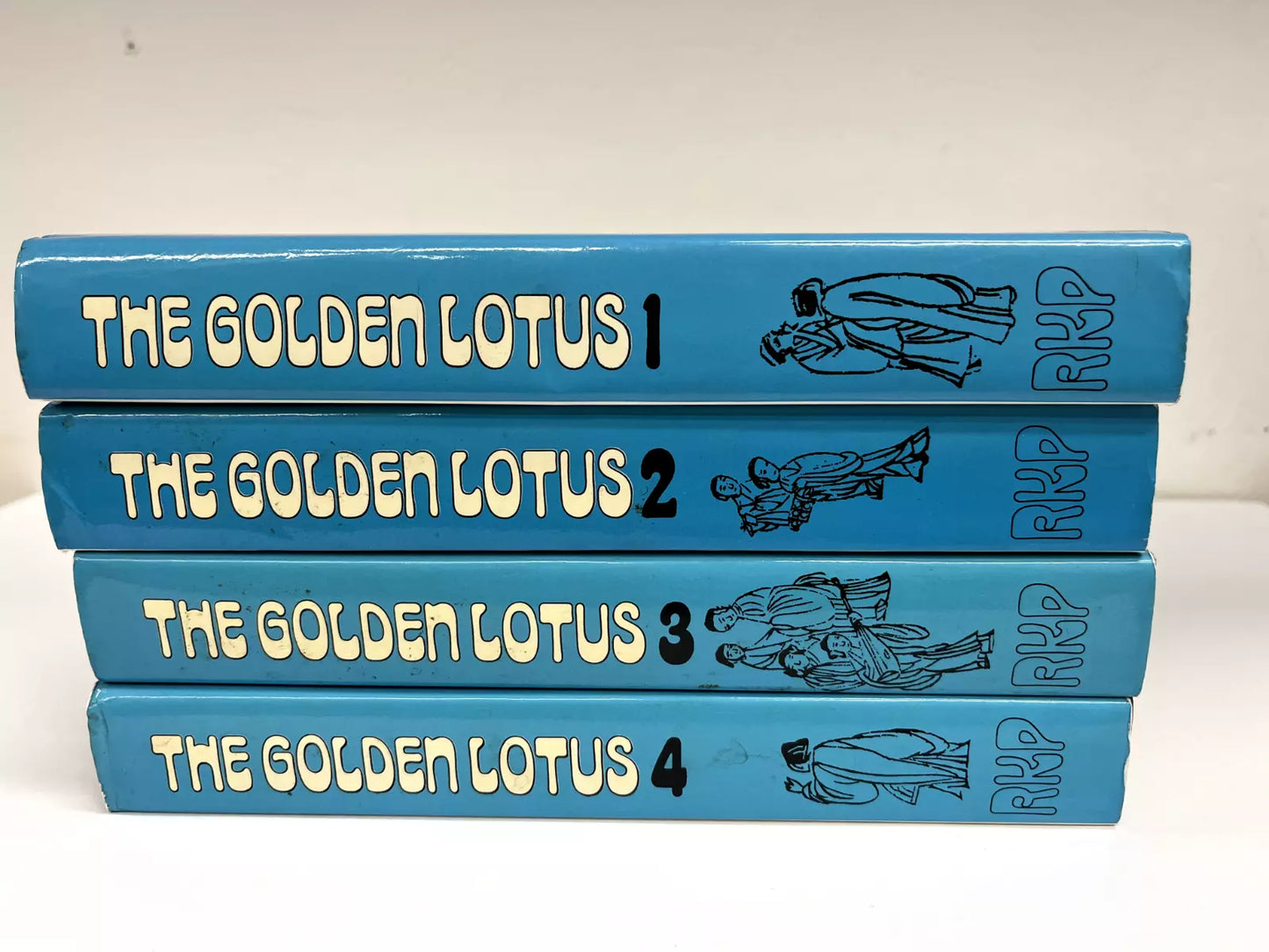 The Golden Lotus 4 Volumes by Chin P'ing Mei Translated by Clement Egerton, 1972 HC/DJ