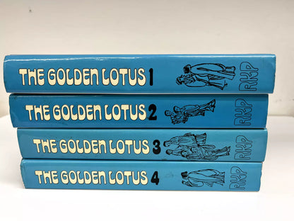 The Golden Lotus 4 Volumes by Chin P'ing Mei Translated by Clement Egerton, 1972 HC/DJ