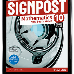 (EBOOK ONLY/EMAILED) Australian Signpost 10 (5.1-5.3) Mathematics NSW (1 x Access Code) (FIRM SALE)