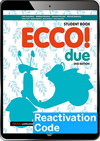 (EBOOK REACTIVATION ONLY/EMAILED) Ecco! due eBook Reactivation Code (FIRM SALE)