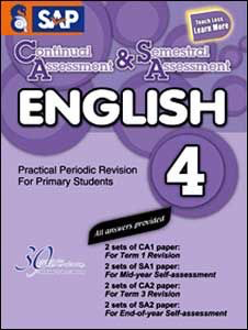 Continual Assessment & Semestral Assessment English 4 (SAP Education)