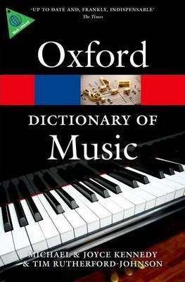The Oxford Dictionary of Music, 6th Edition