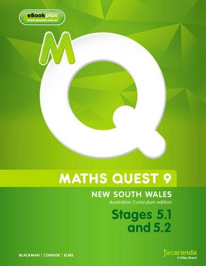 Maths Quest 9 for NSW 5.1/5.2 AC Student Book Value Pack