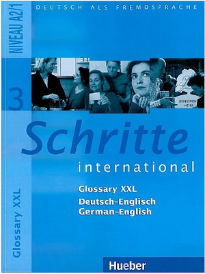 Schritte International Glossary XXL Deutsch-Englisch/German-English