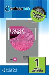 (EBOOK ONLY/EMAILED) Biology in Focus Year 11 Student Book, 2nd Edition