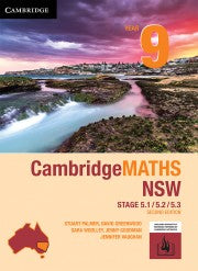 (EBOOK ONLY/EMAILED) CambridgeMATHS Year 9 Stage 5.1/5.2/5.3 NSW Syllabus for the Australian Curriculum, 2nd Edition (ACCESS CODE) (FIRM SALE)