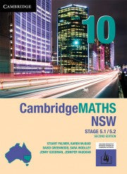 (EBOOK/EMAILED) CambridgeMATHS Year 10 Stage 5.1/5.2 NSW, 2nd Edition (ACCESS CODE) (FIRM SALE)