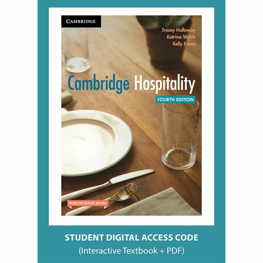 (EBOOK ONLY/EMAILED) Cambridge Hospitality (Access Code), 4th Edition