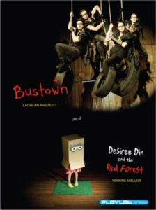 Bustown and Desiree Din and the Red Forest by Lachlan Philpott
