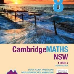 (EBOOK ONLY/EMAILED) CambridgeMATHS Year 8 NSW Syllabus for the Australian Curriculum Student Book, 2nd Edition (ACCESS CODE) (FIRM SALE)