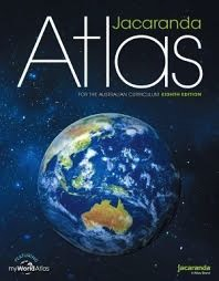 Jacaranda Atlas for the Australian Curriculum, (Eighth) 8th Edition