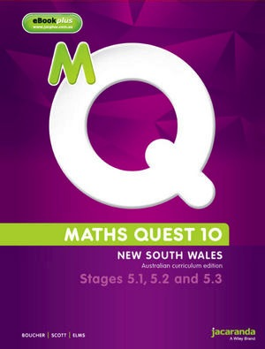 Maths Quest 10 for NSW 5.1/5.2/5.3 AC Student Book, 1st Edition