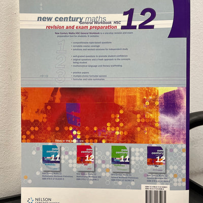 New Century Maths 12 General HSC Workbook