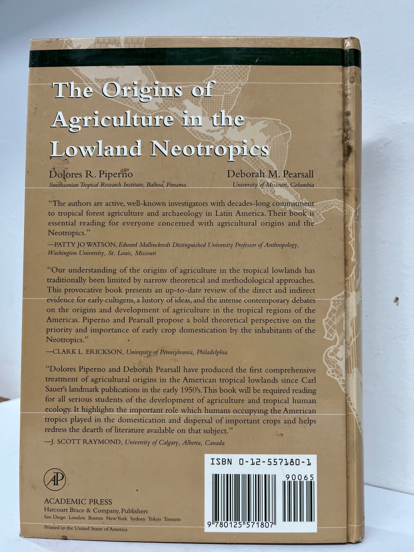 The Origins of Agriculture in the Lowland Neotropics by Piperno & Pearsall 1998