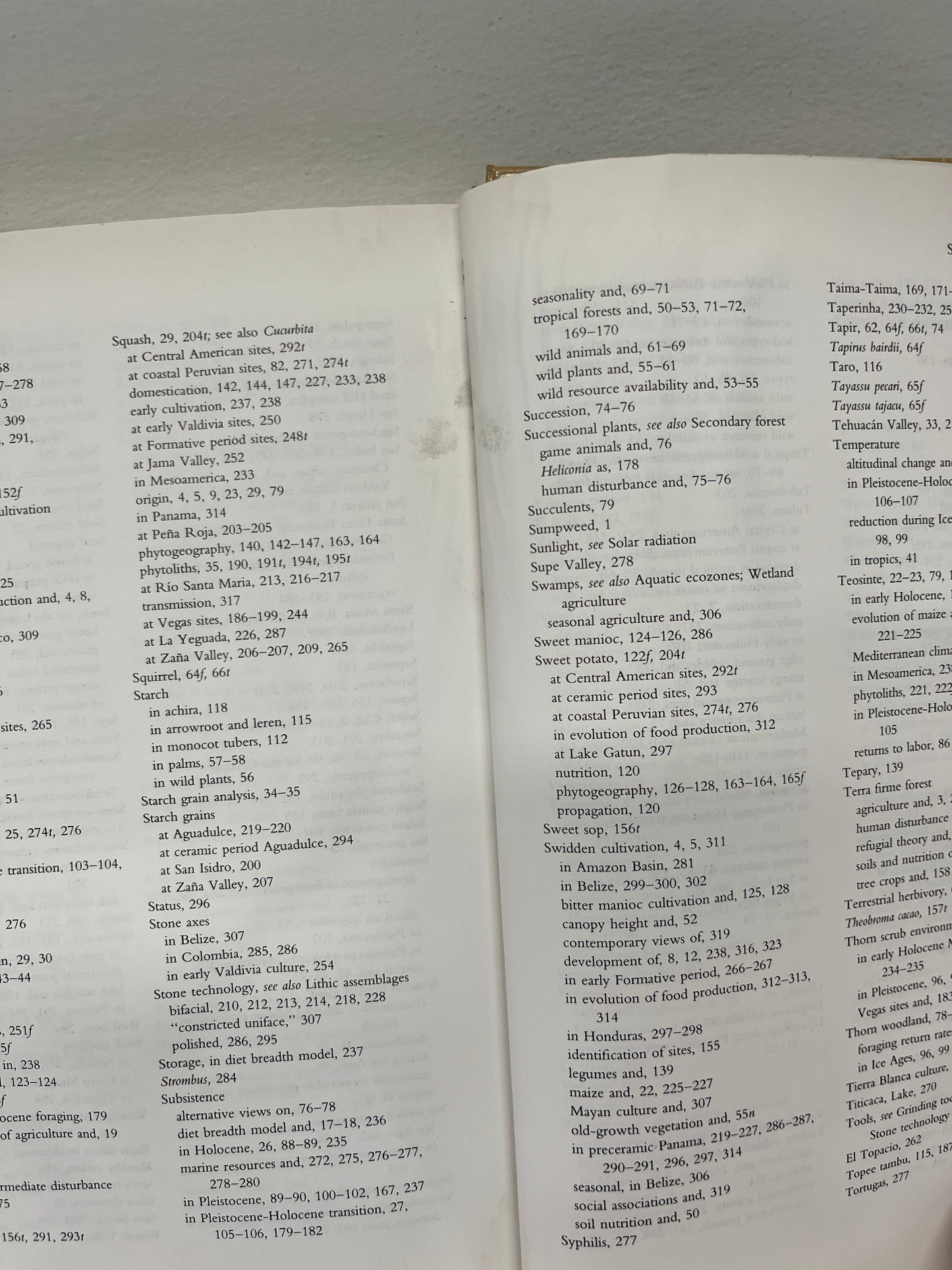 The Origins of Agriculture in the Lowland Neotropics by Piperno & Pearsall 1998