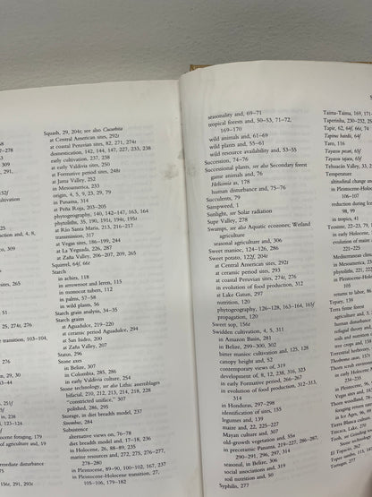 The Origins of Agriculture in the Lowland Neotropics by Piperno & Pearsall 1998