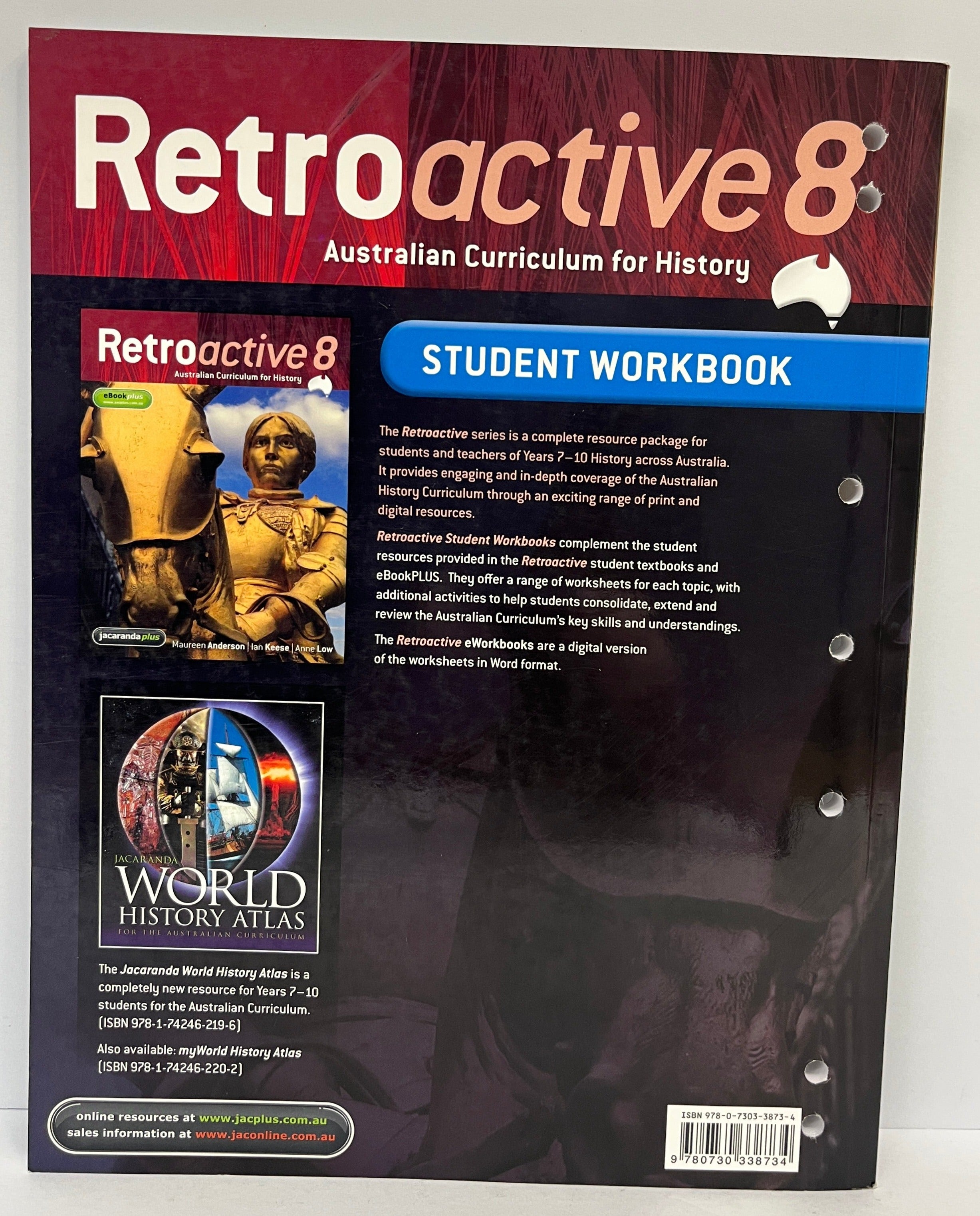 Retroactive Example History Retroactive 8 Australian Curriculum for History Workbook – T's Textbooks
