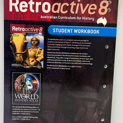 Retroactive 8 Australian Curriculum for History Workbook