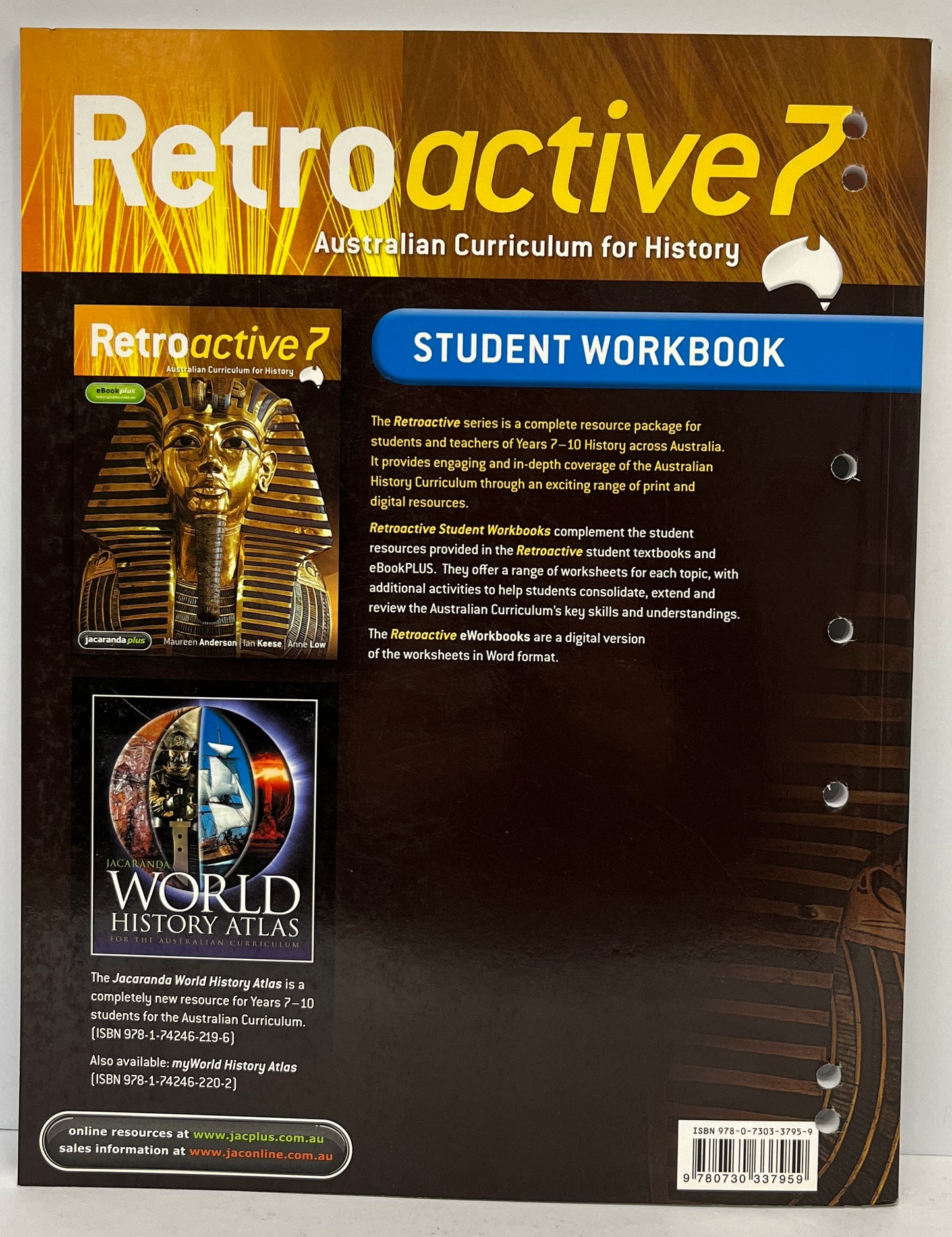 Retroactive 7 : Australian Curriculum for History Workbook