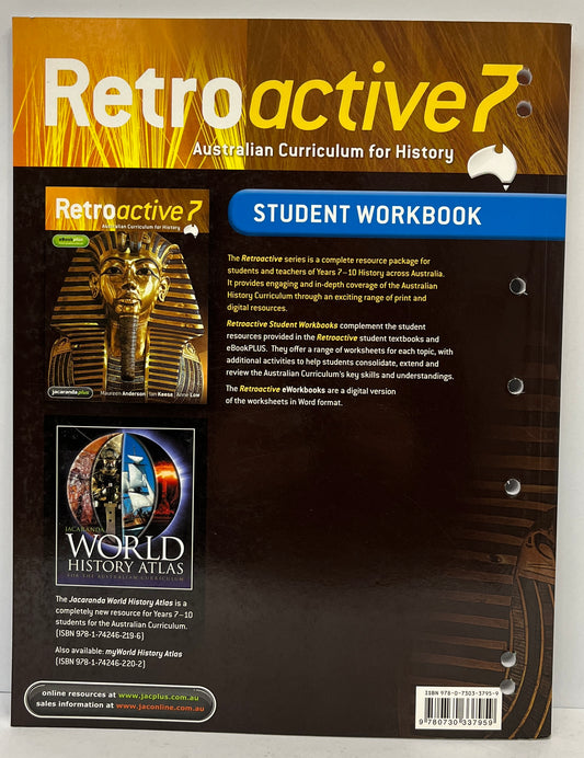 Retroactive 7 : Australian Curriculum for History Workbook