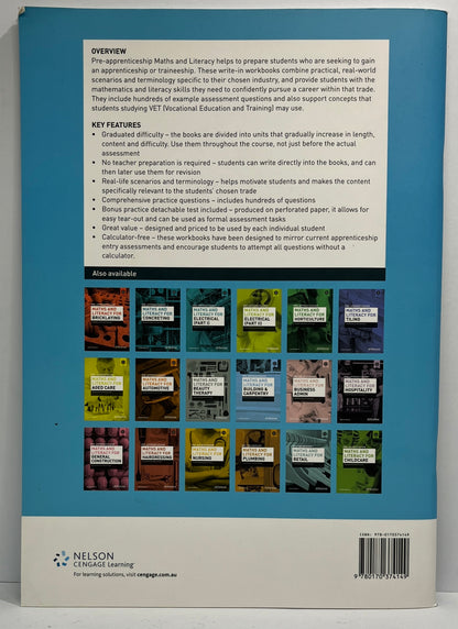 Pre-apprenticeship Maths and Literacy for Plastering and Rendering + CD