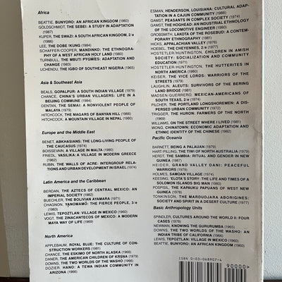 The Sambia: Ritual and Gender in New Guinea By Gilbert Herdt