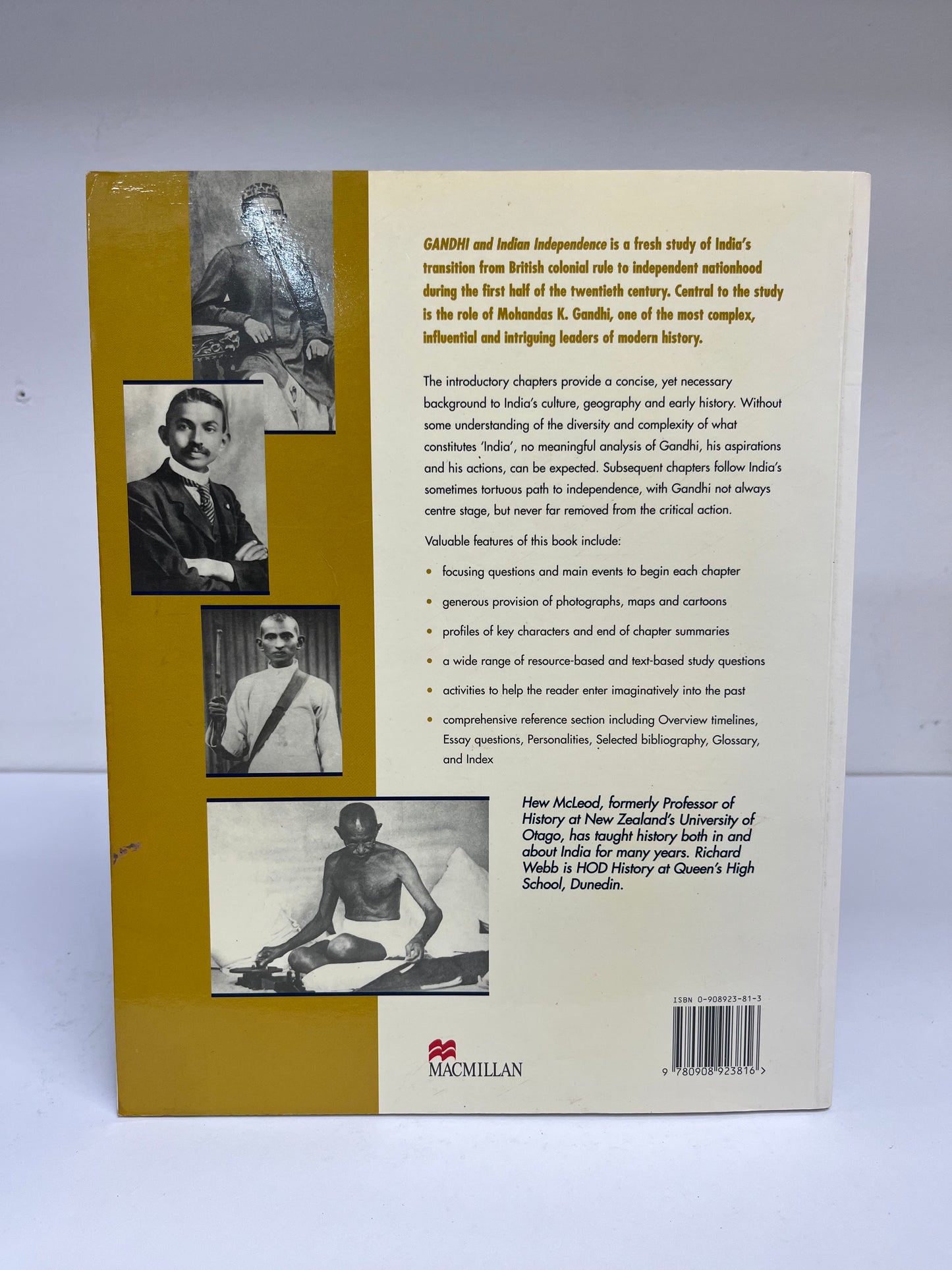 Gandhi and Indian Independence by Hew McLeod with Richard Webb