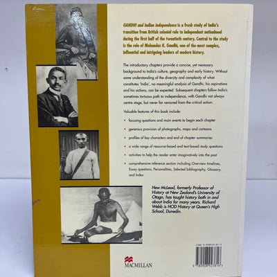 Gandhi and Indian Independence by Hew McLeod with Richard Webb